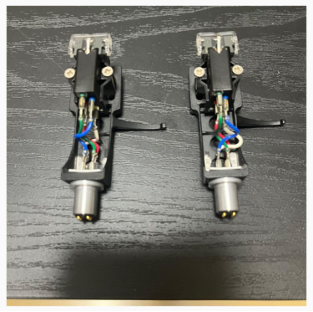 【早い者勝ち】SHURE M44G カートリッジ ヘッドシェル2個＋オマケ複数