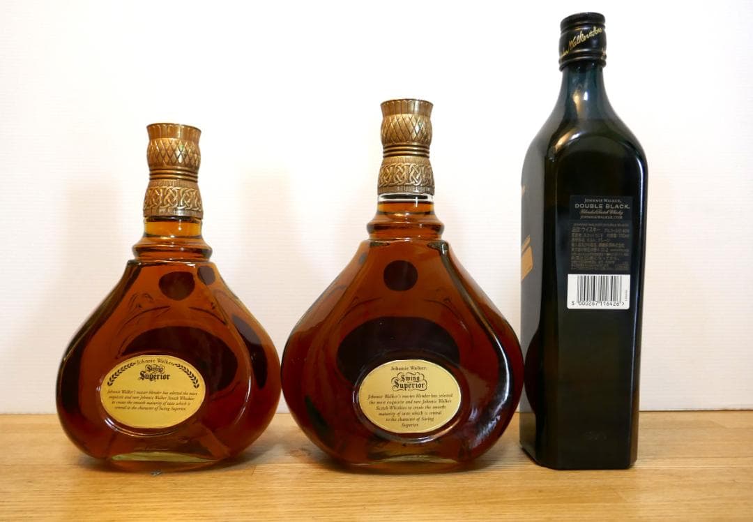 ジョニーウォーカーSwing Superior 1000ml, など3本セット