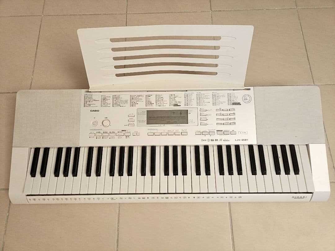 HIKARI LK-221 カシオ CASIO 61鍵電子キーボード 電子ピアノ