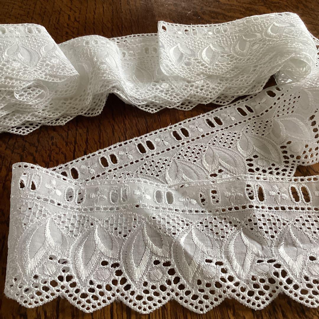アンティーク　レース　未使用　まとめて　およそ55m