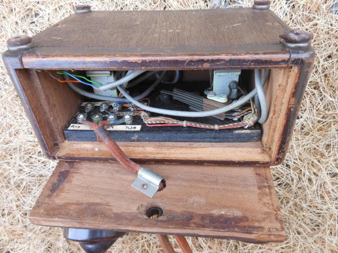 アンティーク　電話機　インターフォン　英国製　ディクトグラフ電話システム