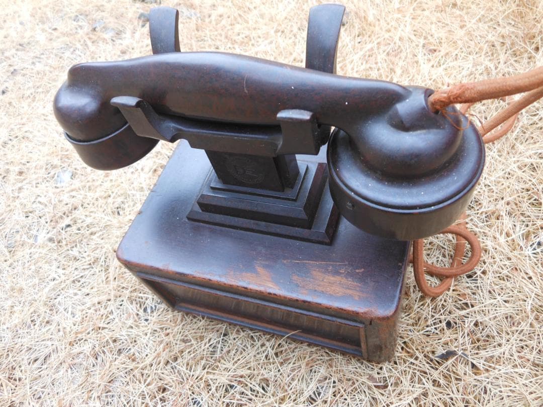 アンティーク　電話機　インターフォン　英国製　ディクトグラフ電話システム