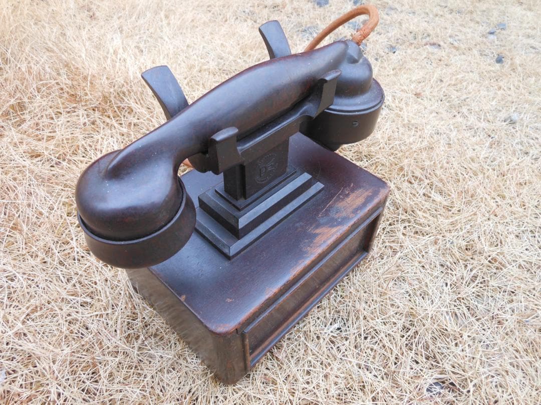 アンティーク　電話機　インターフォン　英国製　ディクトグラフ電話システム