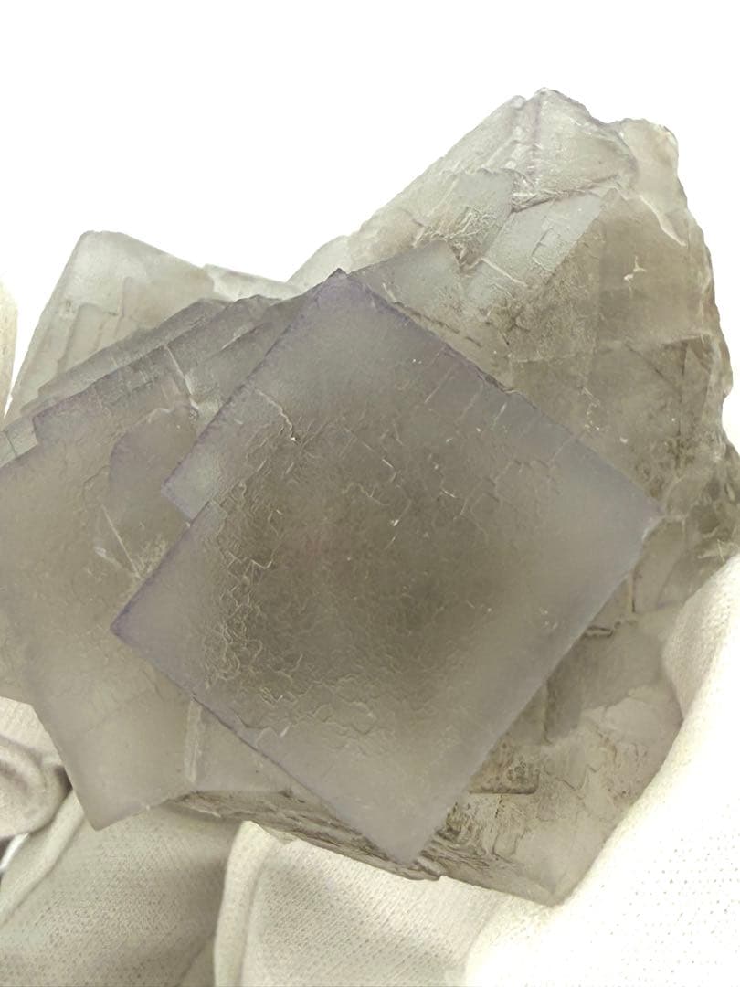 グレー　フローライト　パキスタン産　蛍石　原石　鉱物　標本　天然石
