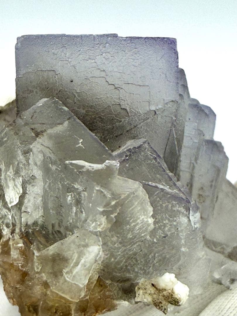 グレー　フローライト　パキスタン産　蛍石　原石　鉱物　標本　天然石