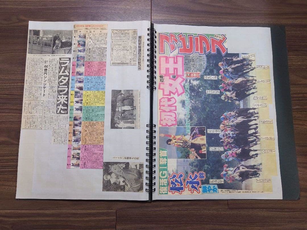 競馬新聞 スクラップブック GⅠ記事