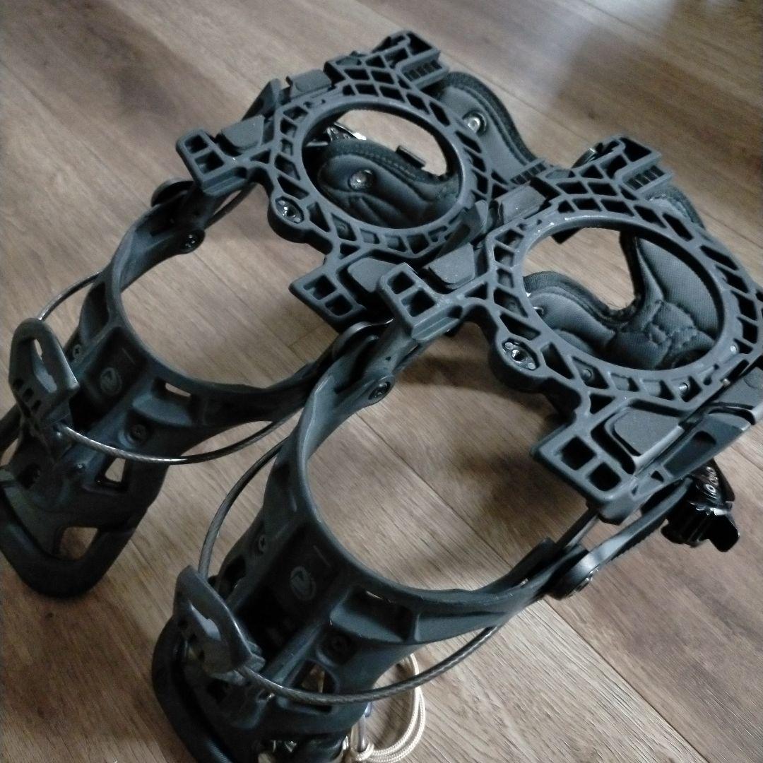 スノーボード ビンディング FLOW フロー FUSE リーシュ付き