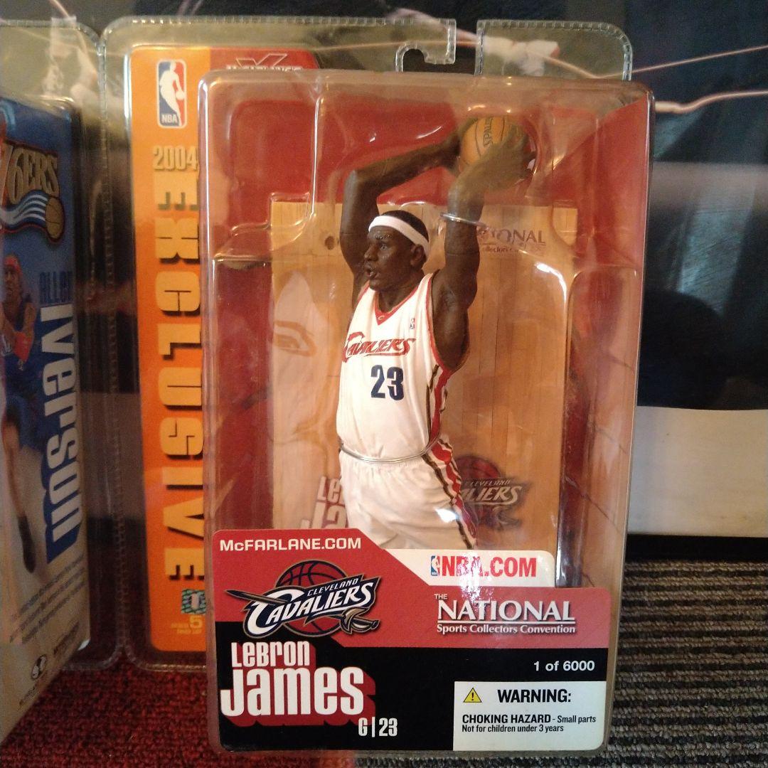 NBA　マクファーレン　ナショナルセンター限定　レブロンジェームズ　アイバーソン