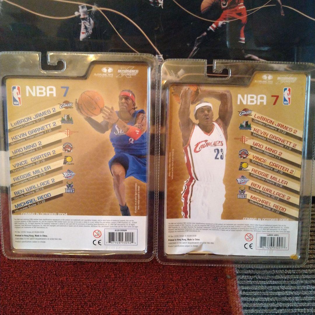 NBA　マクファーレン　ナショナルセンター限定　レブロンジェームズ　アイバーソン