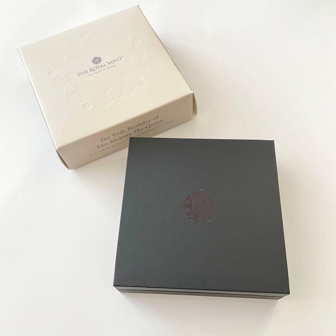 【Trial Pyx】エリザベス女王95年記念　ピエフォート銀貨