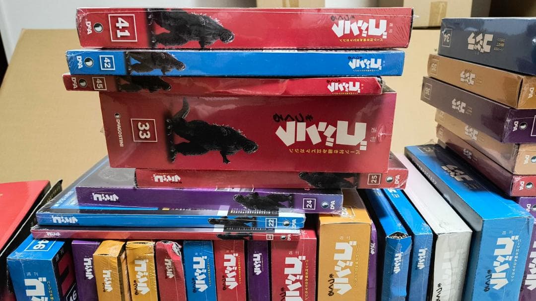 ディアゴスティーニ　週刊　ゴジラをつくる　まとめ　ジャンク品