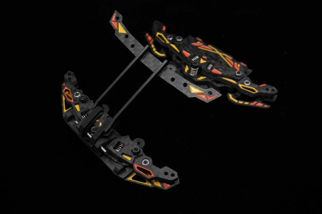 ミニ四駆　ATバンパー　アンカーシステム　新作　CNC精密加工　type-B