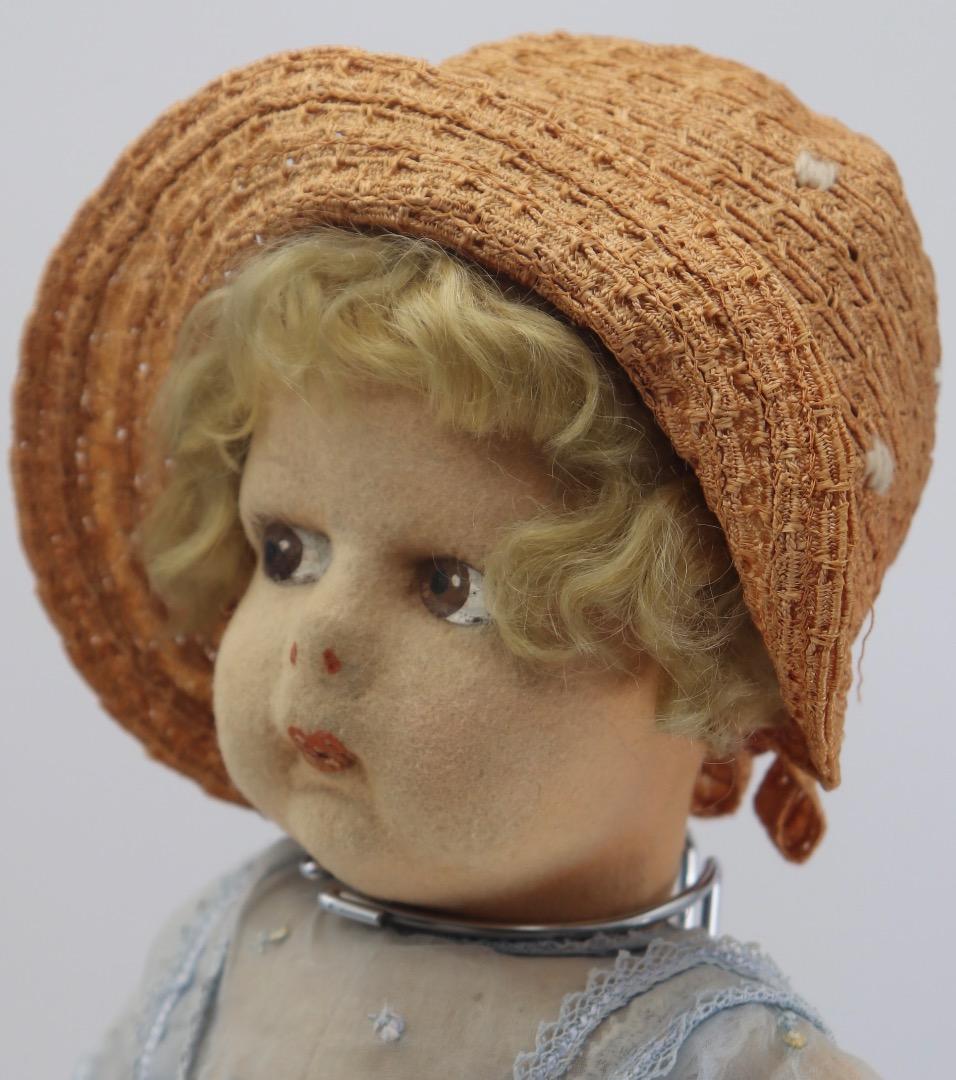 アンティーク・レンチ・ドール 45cm 虫喰いあり LENCH DOLL