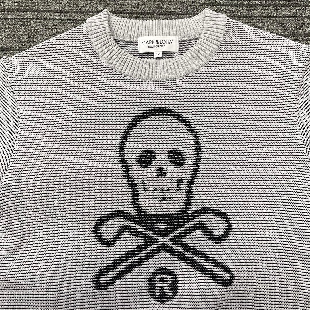 マークアンドロナ　セーター　グレー