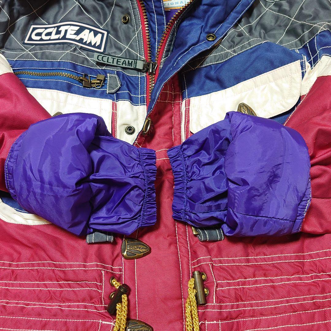 【レア】シーシーエルチーム スキー スノボウェア セットアップ レトロ L