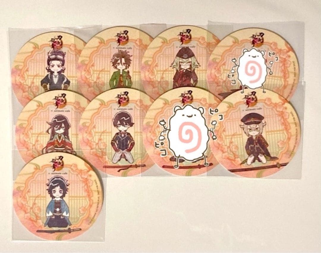 刀剣乱舞 アニカフェ コースター バラ売り