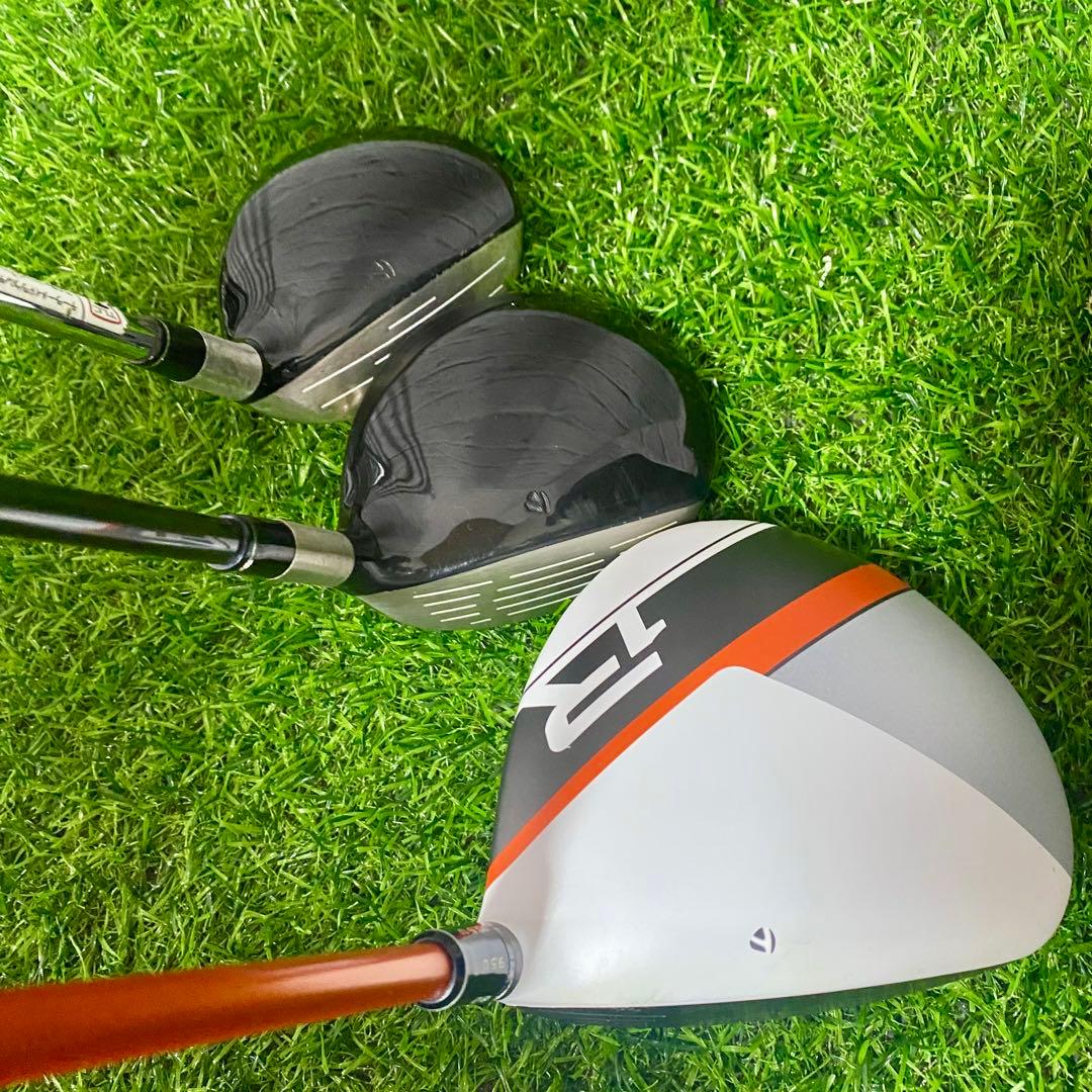 テーラーメイド R1 R7 ゴルフセット 13本 左 レフティ クラブ メンズ