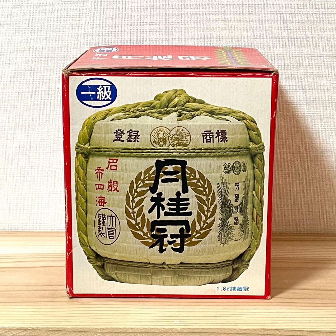 月桂冠　菰樽型　1.8ℓ詰　昭和53年製造　未開栓