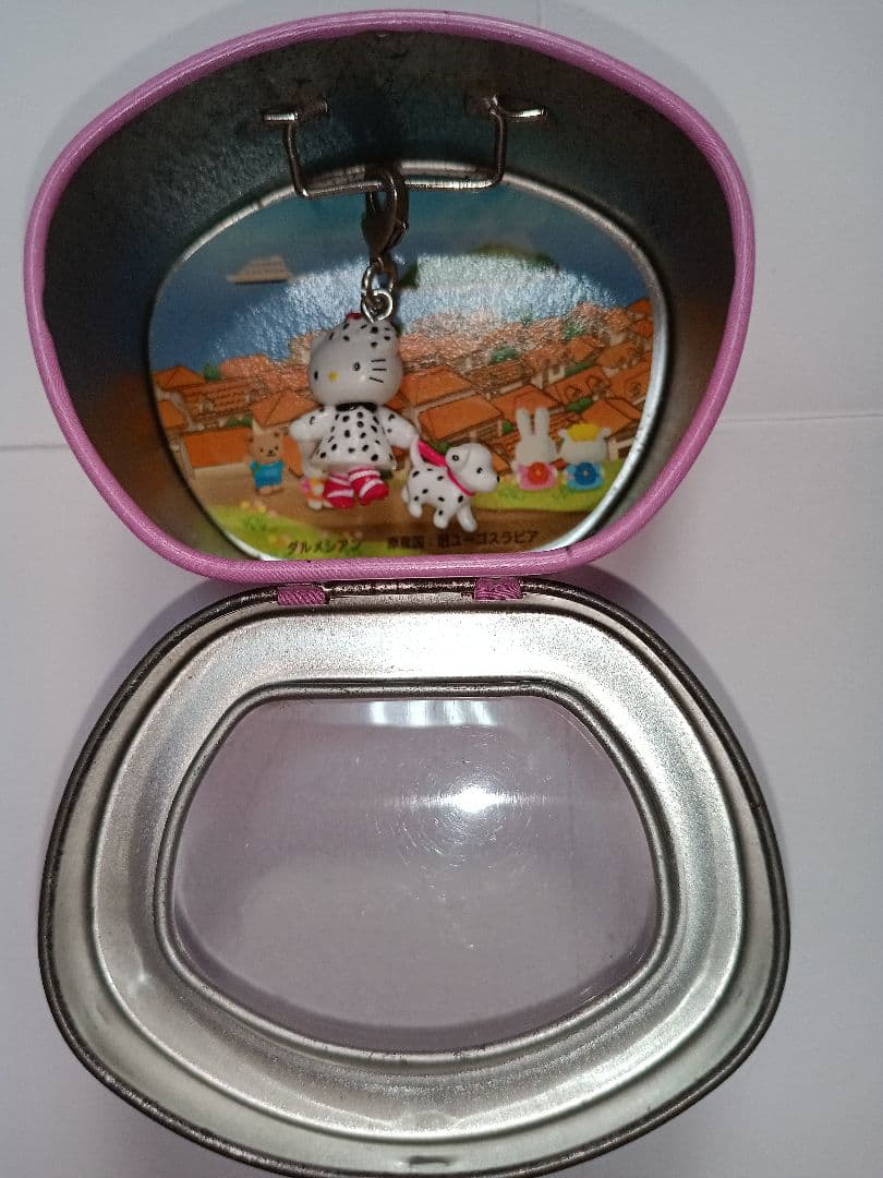 ハッピー　ハローキティ　世界　子犬のお散歩　ファスナーマスコット　6種