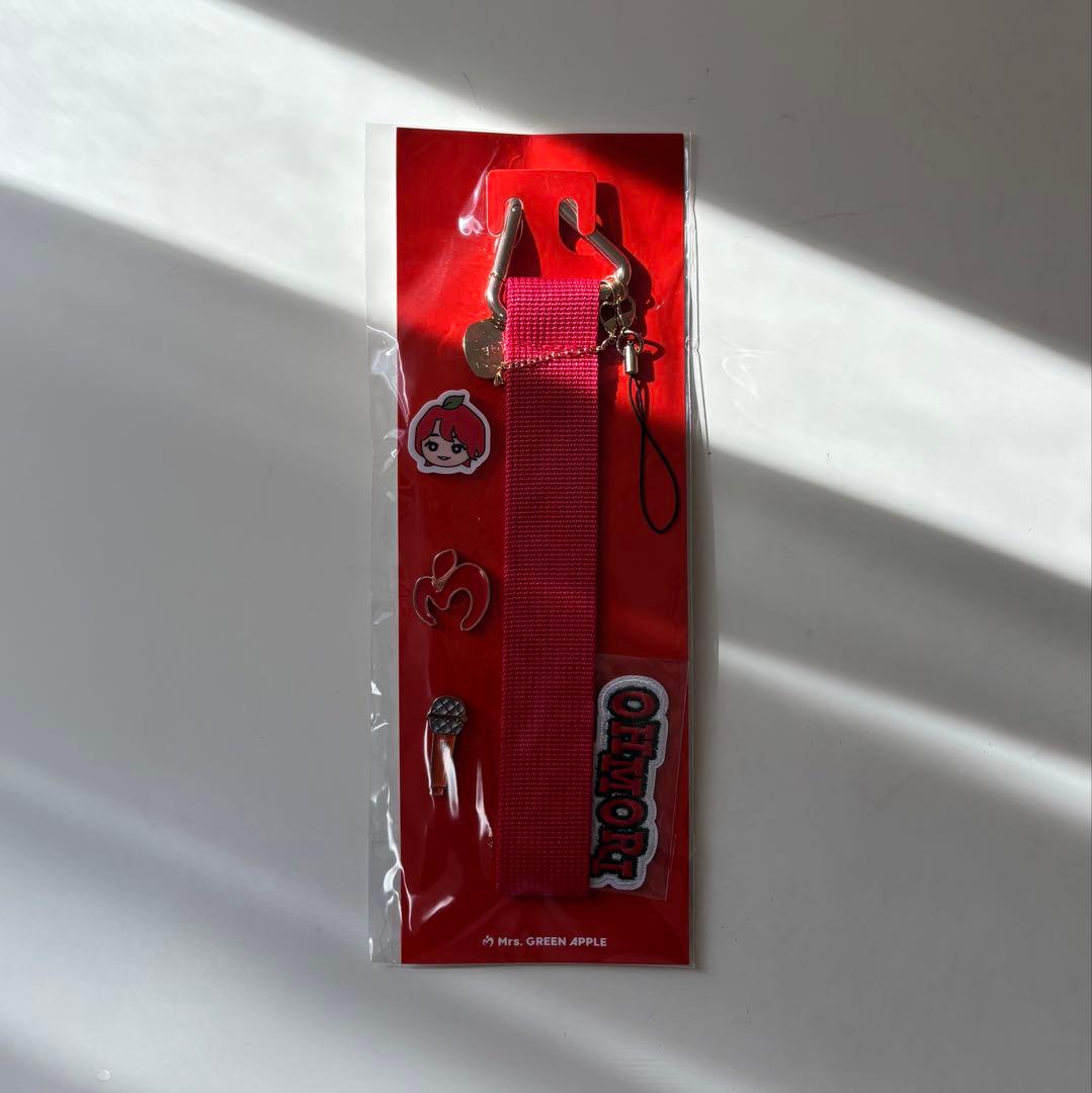 ミセスグリーンアップル デコレーションストラップ 3種セット