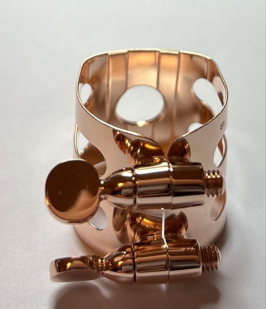 アルトサックス リガチャー　Wood Stone PGP Selmer ラバー用