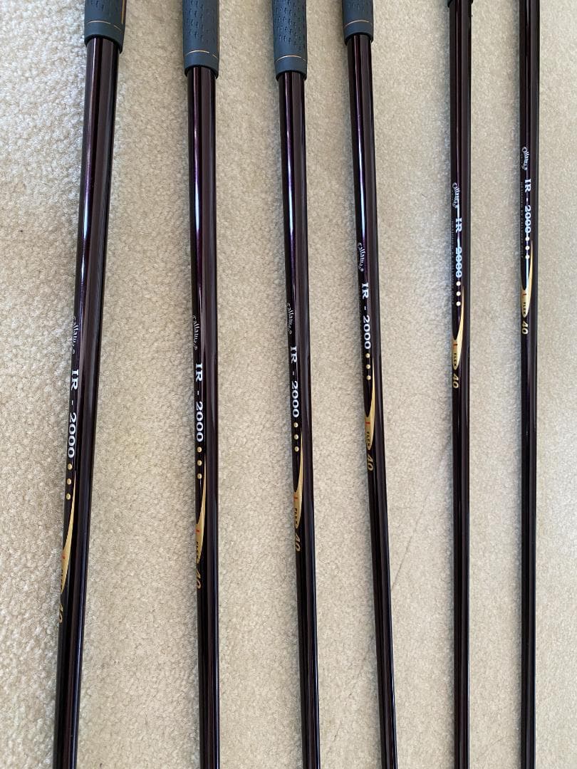 Callaway E.R.C Ti チタンアイアン L レディース6本セット