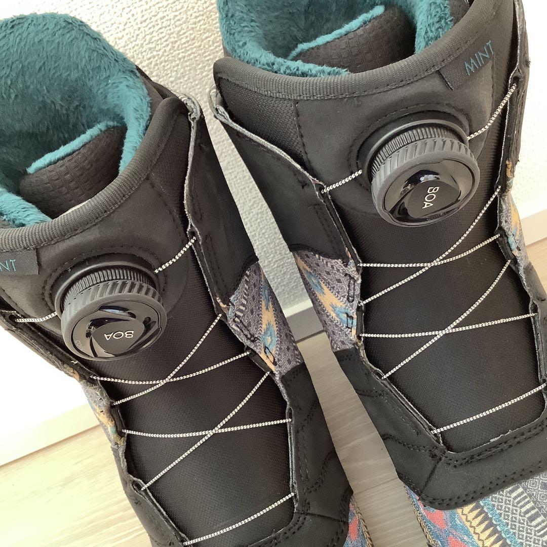 024バートンBURTON MINT BOA24.0レディーススノーボードブーツ