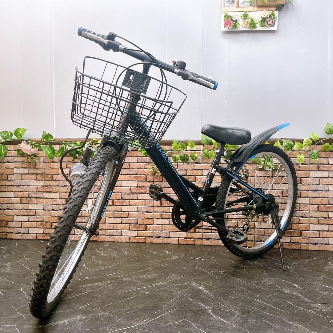 【23】子供用自転車 子供車 FULC FORCE ブラック 24インチ