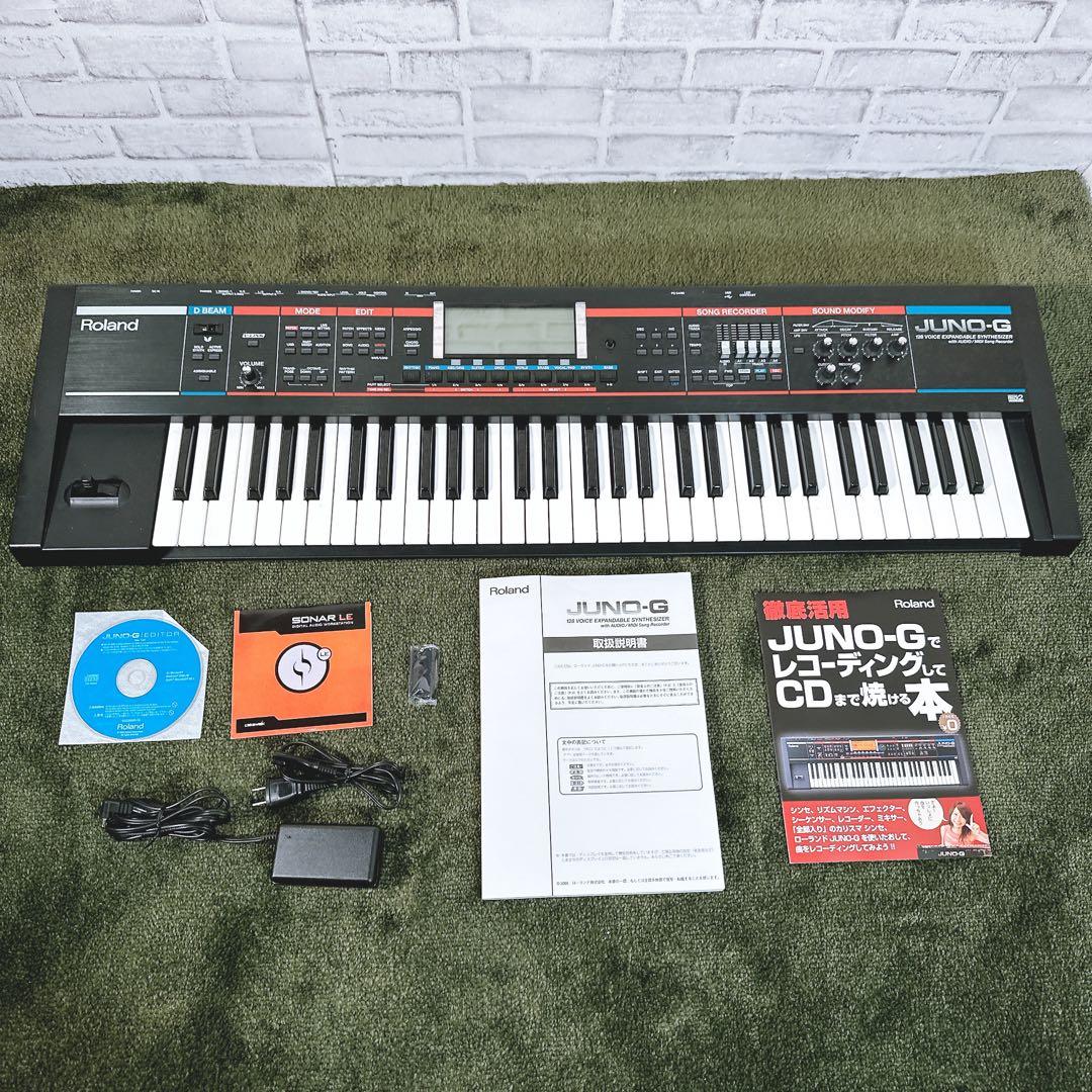 Roland JUNO-G シンセサイザー ローランド ジュノ 通電確認済 鍵盤