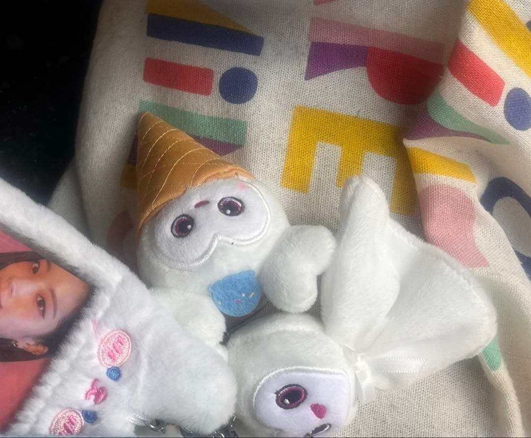 twice アイス ぬいぐるみバッチ