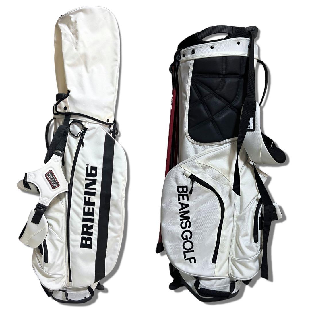 【本日限定】人気 ブリーフィング ビームス サンマウンテン キャディバッグ 希少