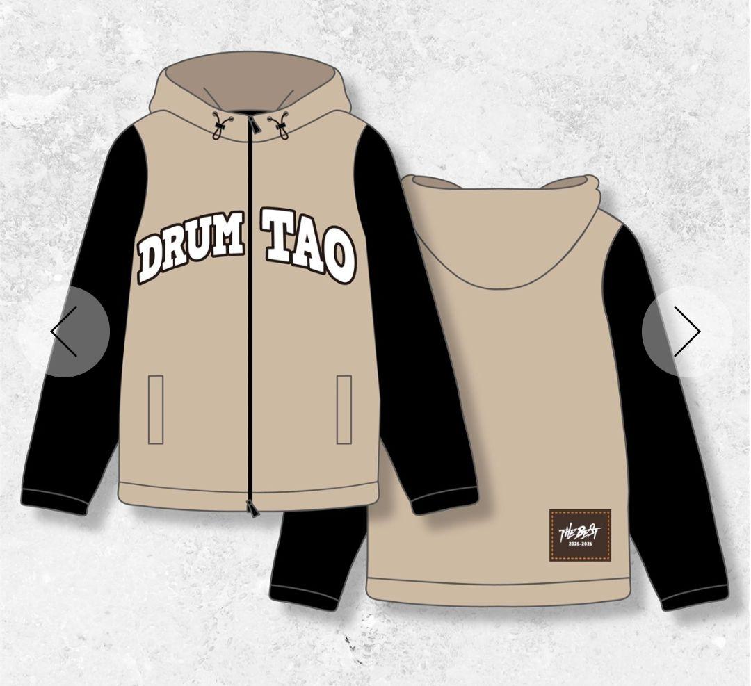 DRUM TAO ボアパーカー ベージュ Mサイズ