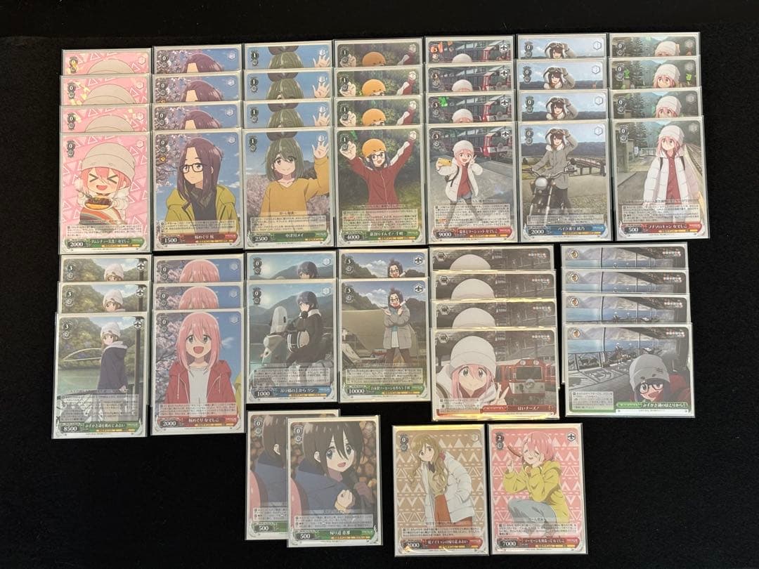 ヴァイスシュヴァルツ　ゆるキャン△　扉宝デッキ（先行後攻マーカー付き）