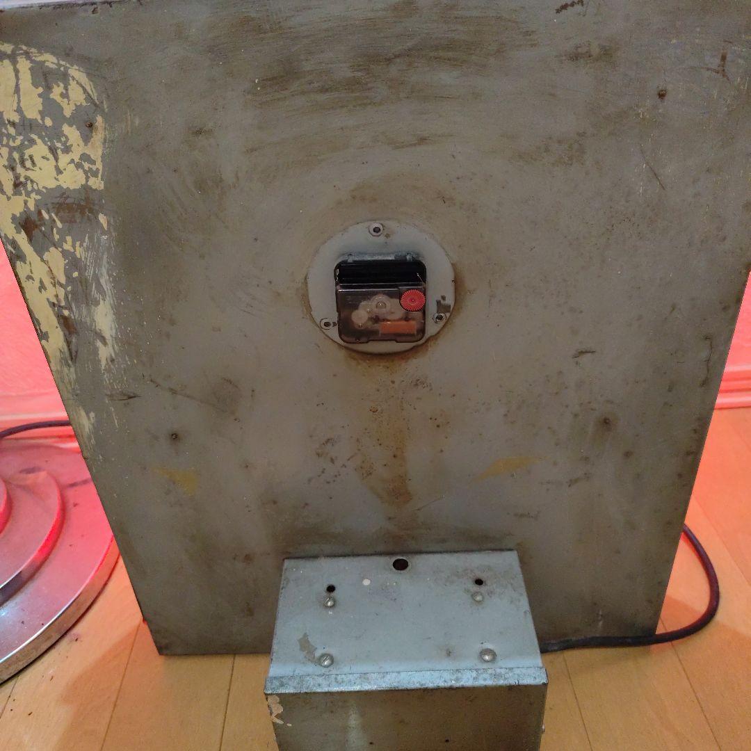 1930's/40's アールデコ レッド ネオン クロック