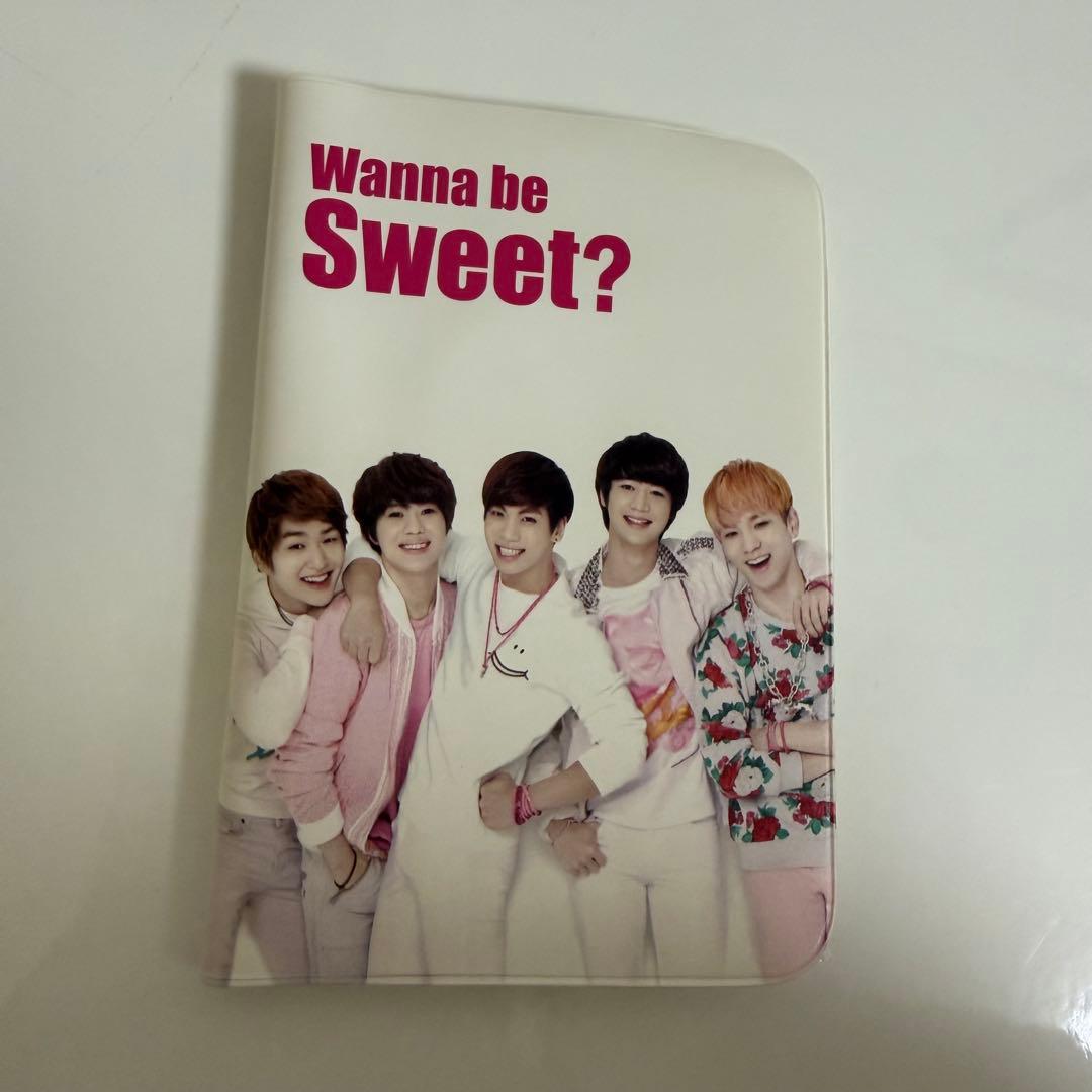 [古参グッズ]SHINee パスポートケース/カードキーチェーン