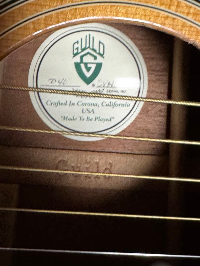 丈*郎様 Guild ギルド　D-40 USA製