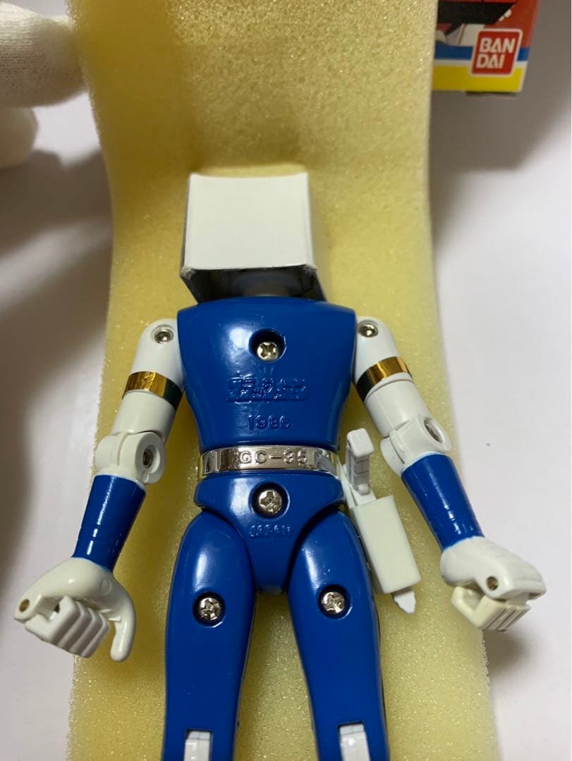 ⚠️デッドストック　超新星フラッシュマン　ブルーフラッシュ　超合金　バンダイ