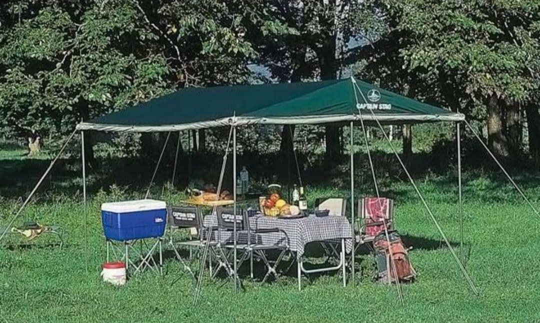 キャプテンスタッグ プレーナメッシュタープセット　4〜5人用 ファミリー虫よけ⑦