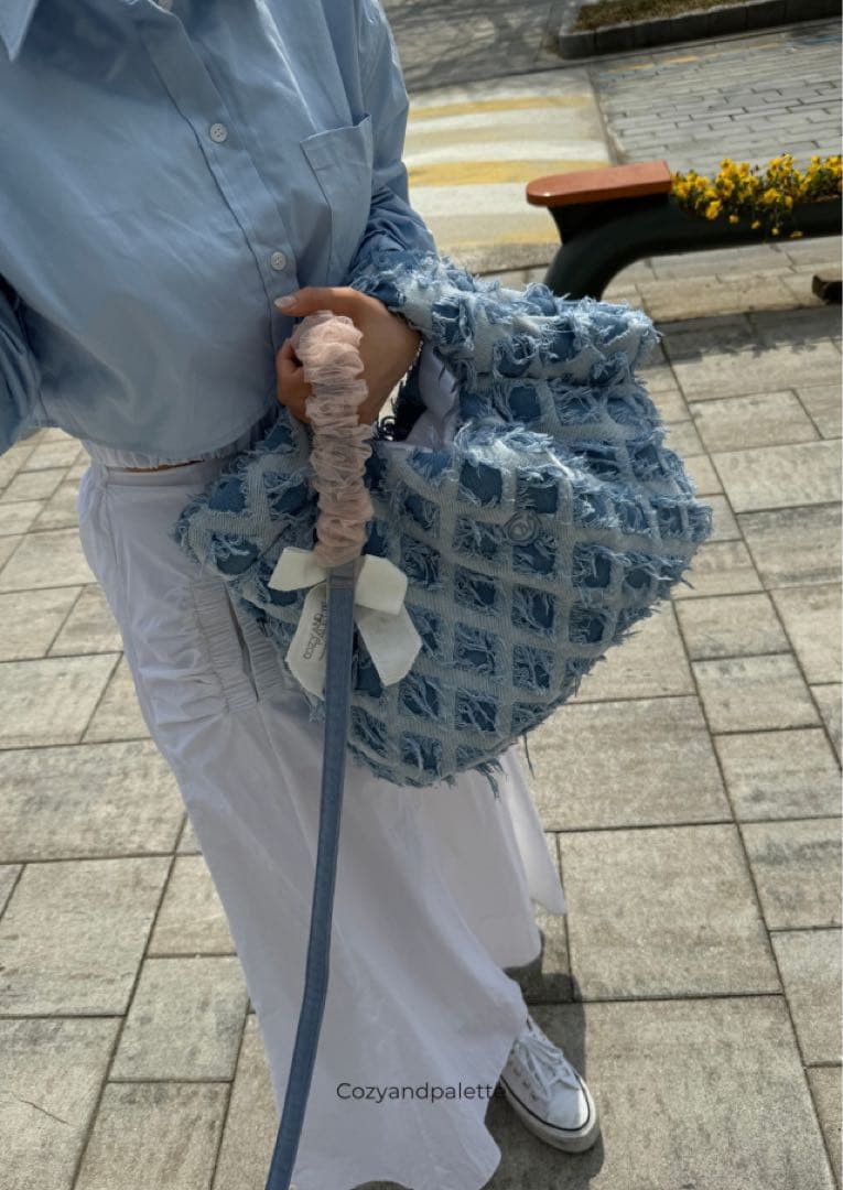 〚COZY N〛 Butter bag バターバッグ デニム スリングバッグ