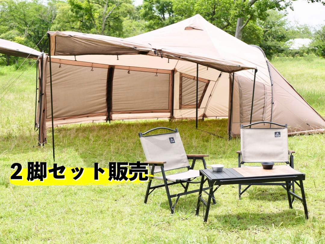 RATEL WORKS ストレージコンパクトチェア２脚セット