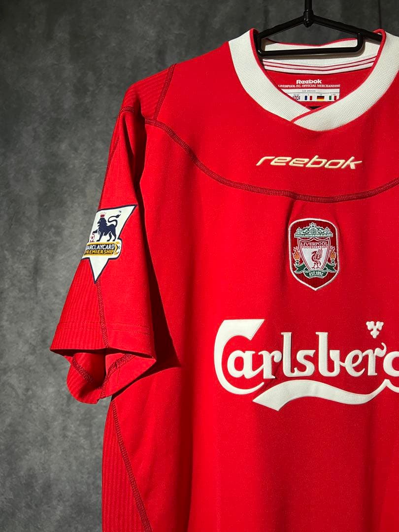 【正規品】オーウェン ＃１０リバプール０２／０４ユニフォーム（H）