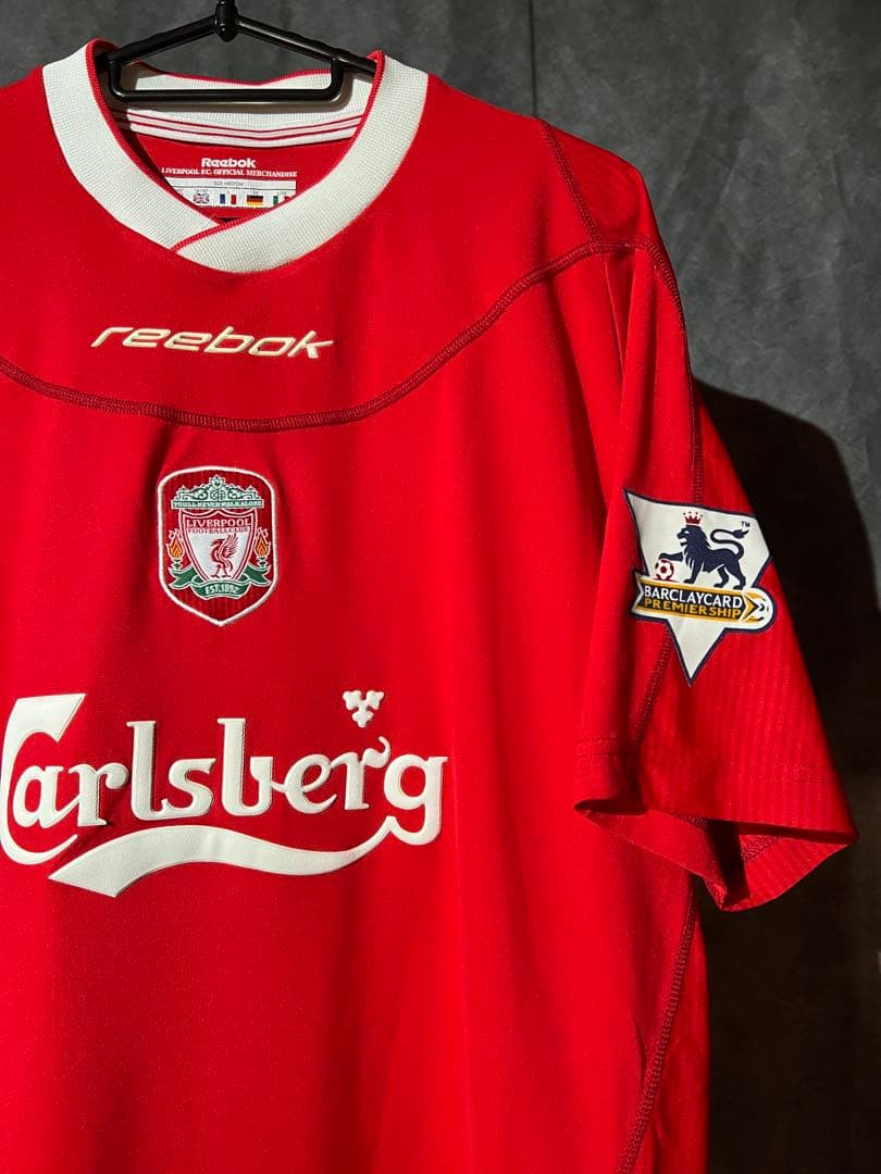 【正規品】オーウェン ＃１０リバプール０２／０４ユニフォーム（H）