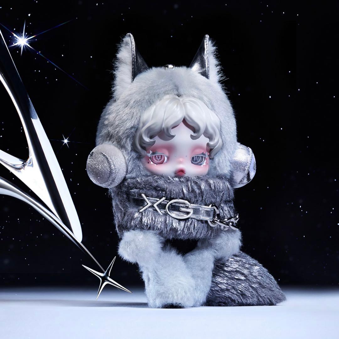 【日本限定】SKULLPANDA × XG コラボぬいぐるみペンダント