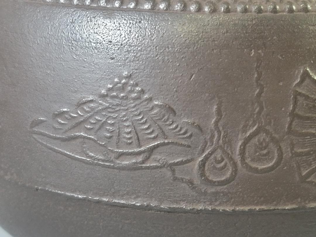 DT716 茶道具 天猫作 茶釜 大西書付 時代物