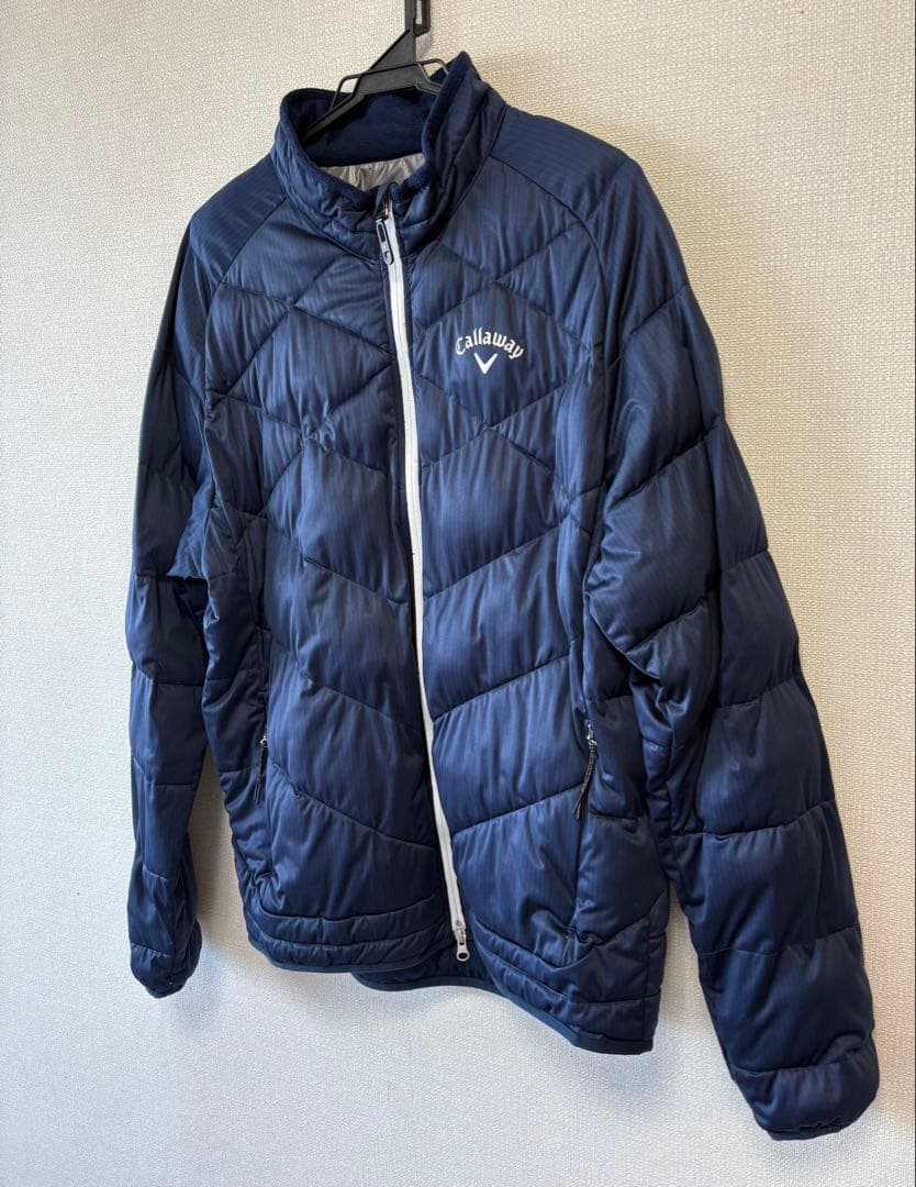 Callaway ネイビー キルティングジャケット