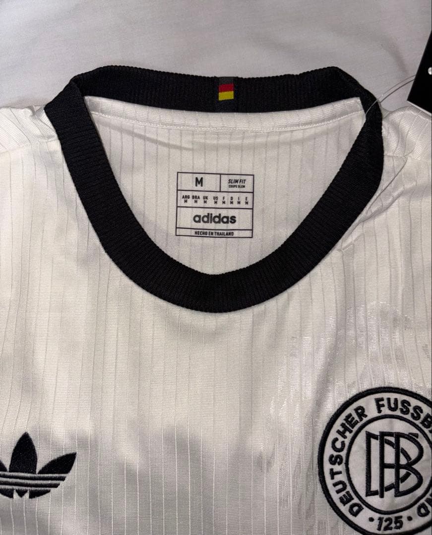 新品未使用 2526ドイツ代表 125周年記念ジャージ 半袖 レプリカ