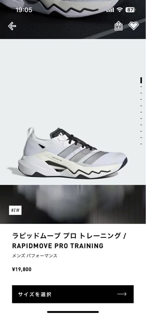 RAPIDMOVE PRO TRAINER M 25.5cmレズミルズ