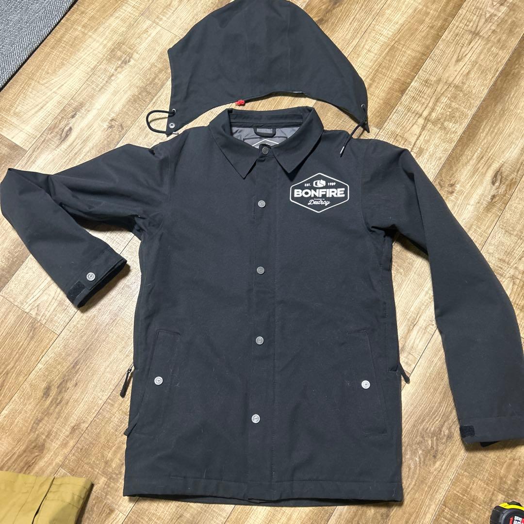 BONFIRE スキー、スノーボードウェア ブラック カーキ