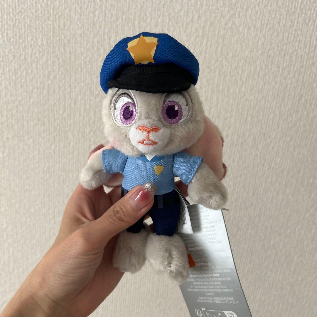 香港ディズニー ズートピア ジュディ ニック　キーホルダー　セット