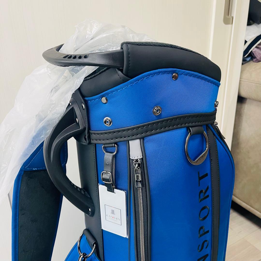 LANVIN SPORT 青 ゴルフ　キャディバッグ